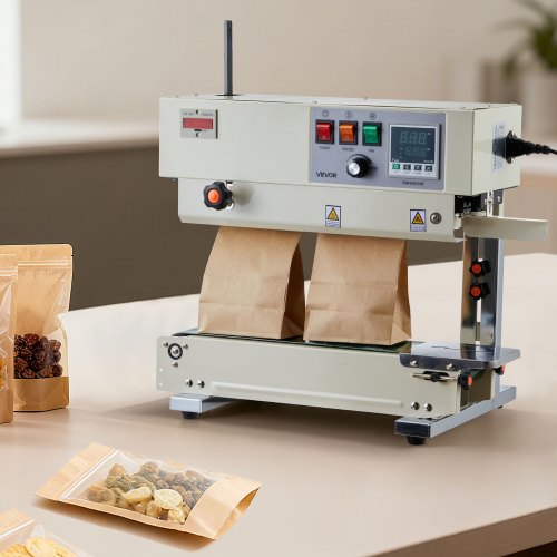 Continuous Bag Band Sealing Machine 024047 In Seal Width Vertical Sealer With