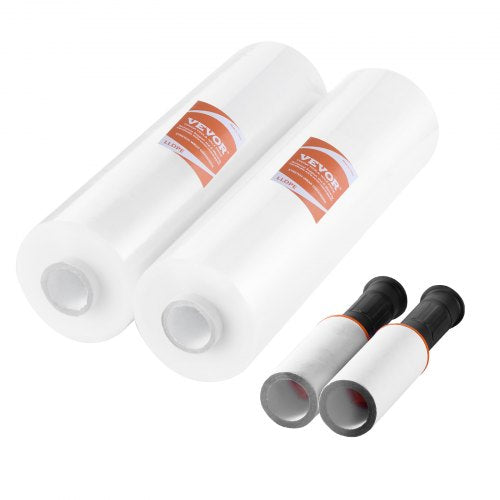 Stretch Film 15 inches x 1200 feet 2 Pack 80 Gauge Industrial Strength