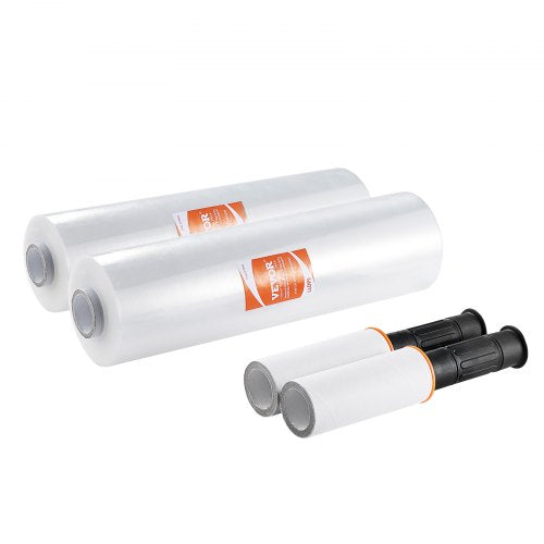 Stretch Film 15 inches x 1200 feet 2 Pack 80 Gauge Industrial Strength