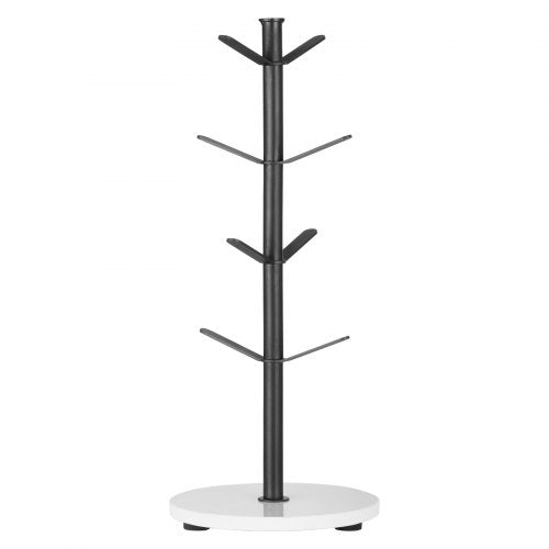 Mug Holder Tree with Marble Base 8 Hooks Coffee Cup Holder for Counter