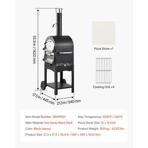 Outdoor Pizza Oven 12 Pellet Fire Ovens 2Layer Pizza Oven Wood Fired
