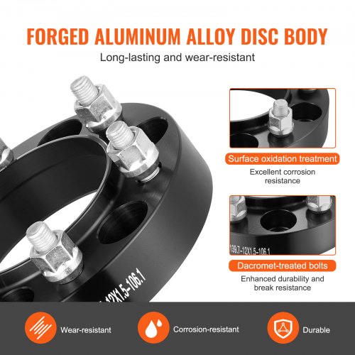 125 6x5 Wheel Spacers Wheel Adapters 6 Lug Forged Spacer 4 PCS Blue