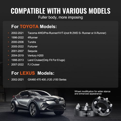 Wheel Spacers 15 6x55 Wheel Adapters 6 Lug Forged Spacer 1061 mm