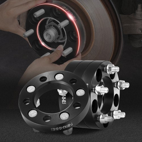 1 5x45 Wheel Spacers Wheel Adapters 5 Lug Forged Spacer 4 PCS Black