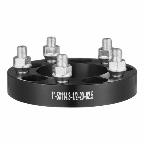 1 5x45 Wheel Spacers Wheel Adapters 5 Lug Forged Spacer 4 PCS Black