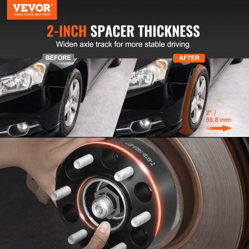 Wheel Spacers 2 6x53 Wheel Adapters 6 Lug Forged Spacer 871 mm Bore