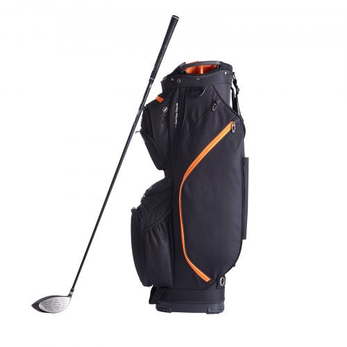 Golf Cart Bag with 14 Way Organizer Divider Top 36” 13 Pockets Premium Cart