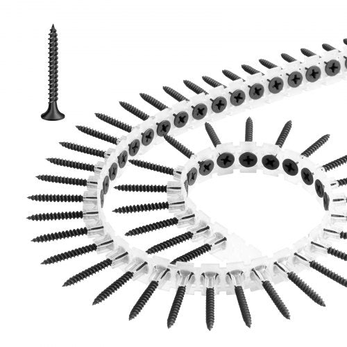 Screws 6 x 114 inch Length Drywall to Wood Collated Screw All Purpose