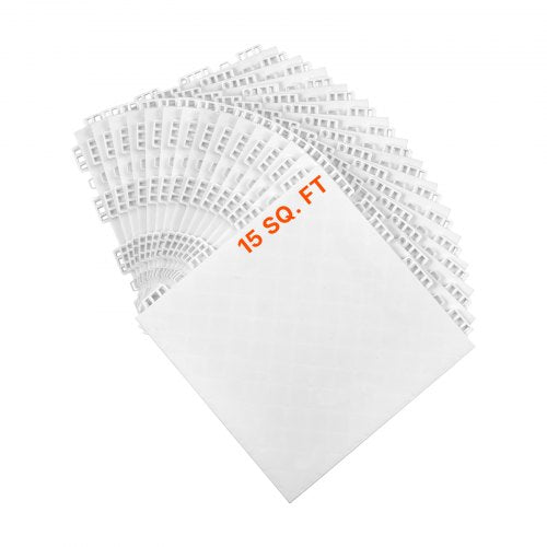 Dryland Tiles for Hockey Floor Mat 12 x 12 in 15 Pcs Interlocking Versatile