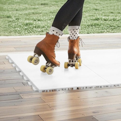 Dryland Tiles for Hockey Floor Mat 12 x 12 in 8 Pcs Interlocking Versatile