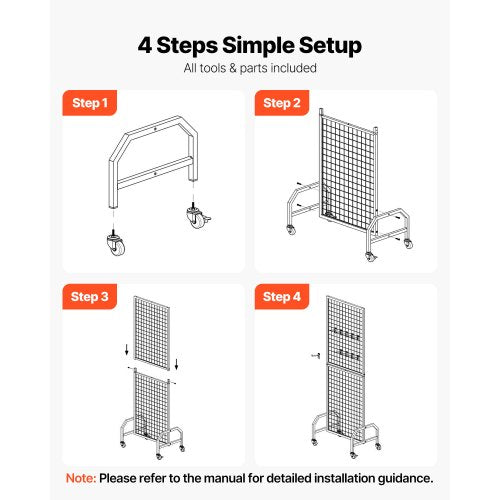 3 Packs Grid Wall Panels 19 x 5.4 ft Wire Grid Panels Display Rack
