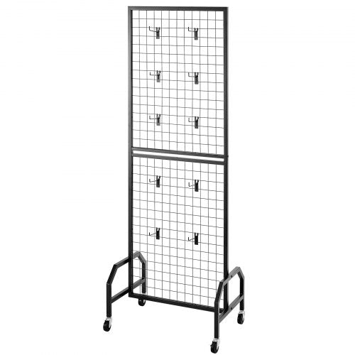 3 Packs Grid Wall Panels 19 x 5.4 ft Wire Grid Panels Display Rack