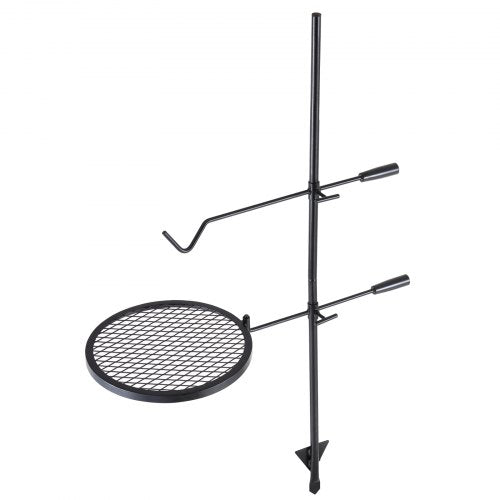 Swivel Campfire Grill Fire Pit Grill Grate over Fire Pits Heavy Duty Steel