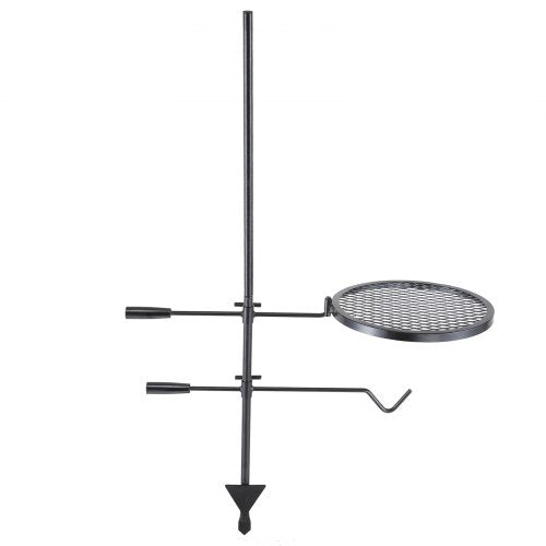Swivel Campfire Grill Fire Pit Grill Grate over Fire Pits Heavy Duty Steel