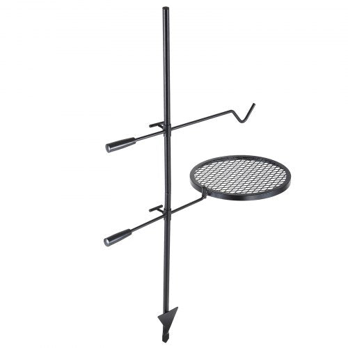 Swivel Campfire Grill Fire Pit Grill Grate over Fire Pits Heavy Duty Steel