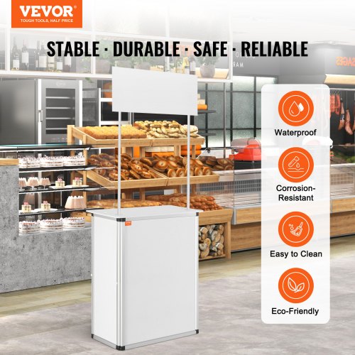 Promotion Counter Table Portable Tradeshow Podium Table 3091 x 1496 x