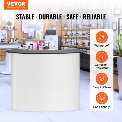 Portable Tradeshow Podium Table 5118 x 1831 x 374 Display Exhibition