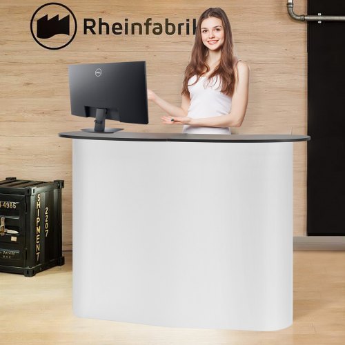 Portable Tradeshow Podium Table 5118 x 1831 x 374 Display Exhibition