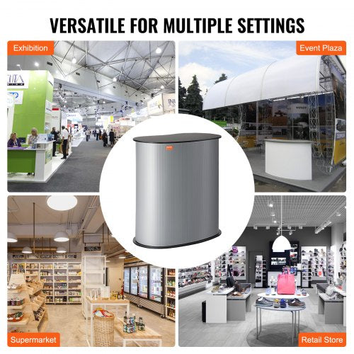 Portable Tradeshow Podium Table 3543 x 1929 x 3701 Display