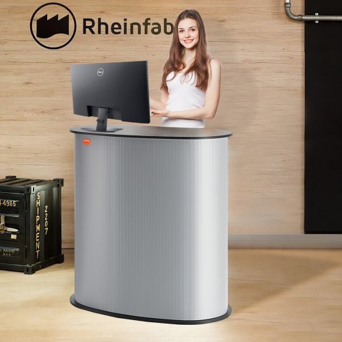 Portable Tradeshow Podium Table 3543 x 1929 x 3701 Display