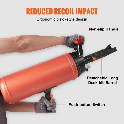 Tire Bead Blaster 150 PSI Handheld 24 Gal9 L Air Bead Seater Portable