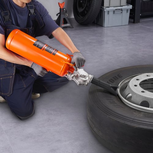 Tire Bead Setter 8L Capacity 120 PSI Air Bead Blaster Handheld Portable