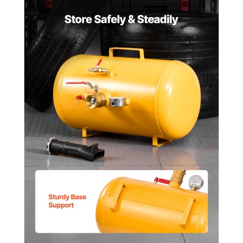 Air Tire Bead Seater 10 Gal 37.9 L Heavy Duty Tire Bead Blaster Tool