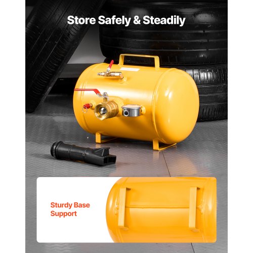 Air Tire Bead Seater 5 Gal 18.9 L Heavy Duty Tire Bead Blaster Tool