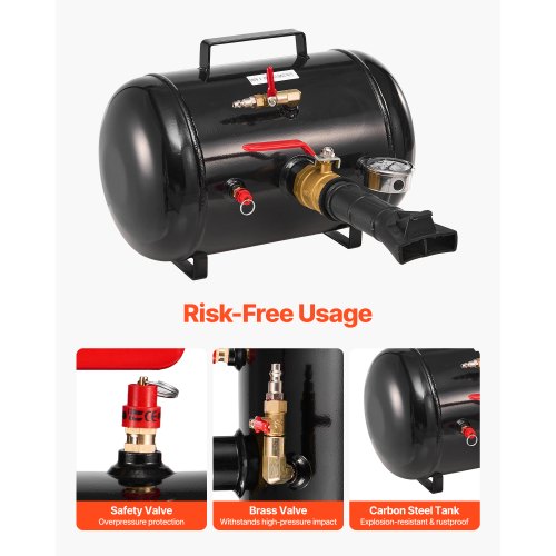 Air Tire Bead Seater 5 Gal 18.9 L Heavy Duty Tire Bead Blaster Tool 2