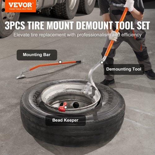 Tire Mount Demount Tool 225245 Manual Steel Tire Changer Mount Demount