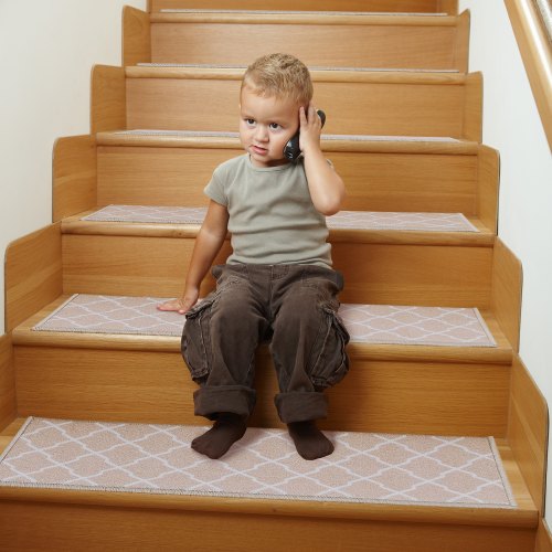 Stair Treads Stairs Carpet Non Slip 9 x 28 Indoor Stair Runner for Wooden Steps