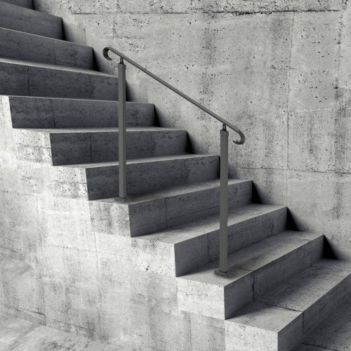 Handrails for Outdoor Steps Fit 13 Steps Wrought Iron Handrail Outdoor