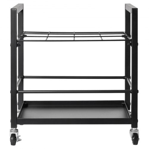 Blueprint Storage Rack 12 Slots Blueprint Holder with Wheels Mobile Metal