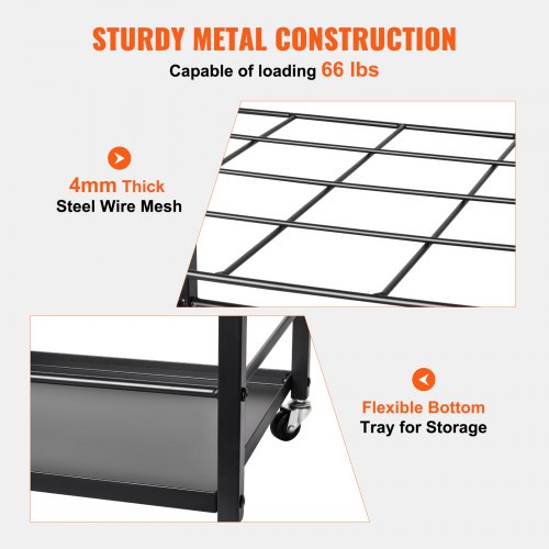 Blueprint Storage Rack 20 Slots Blueprint Holder with Wheels Mobile Metal