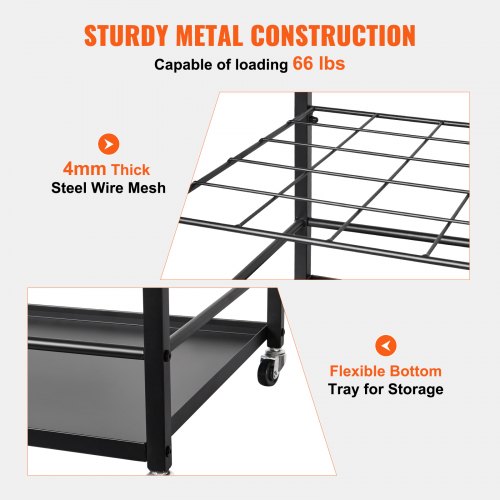 Blueprint Storage Rack 50 Slots Blueprint Holder with Wheels Mobile Metal