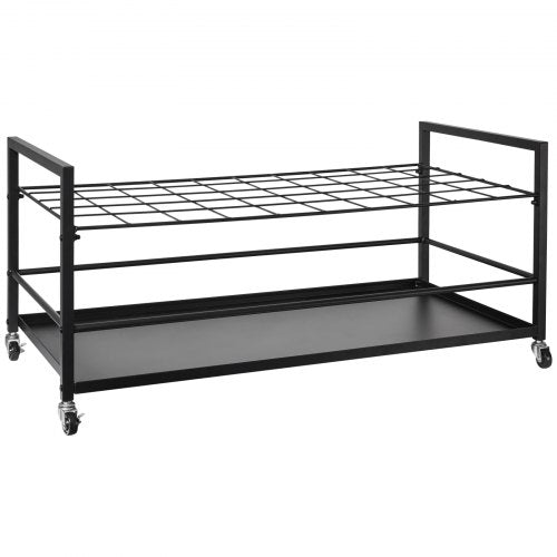 Blueprint Storage Rack 50 Slots Blueprint Holder with Wheels Mobile Metal