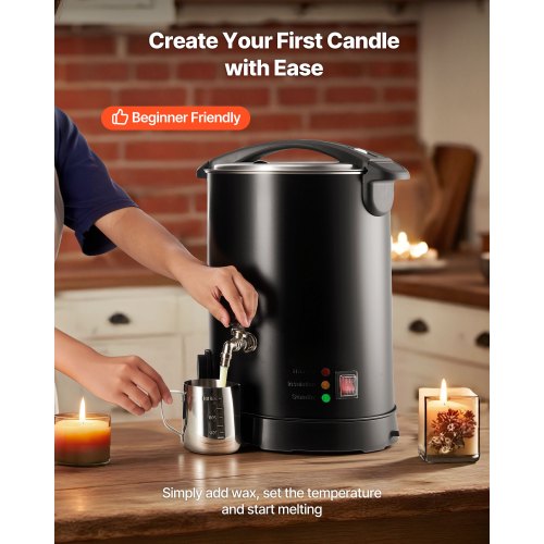 Wax Melter for Candle Making 106 Qts Fast and Even Heating with Easy 1