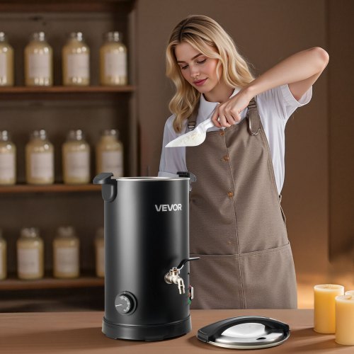 Wax Melter for Candle Making 53 Qts Fast and Even Heating with Easy Pour