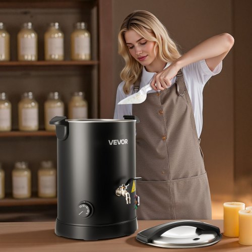 Wax Melter for Candle Making 85 Qts Fast and Even Heating with Easy Pour