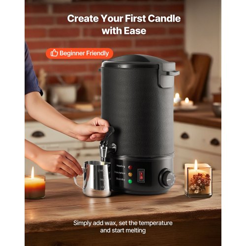Wax Melter for Candle Making 85 Qts Fast and Even Heating with Easy Pour 1