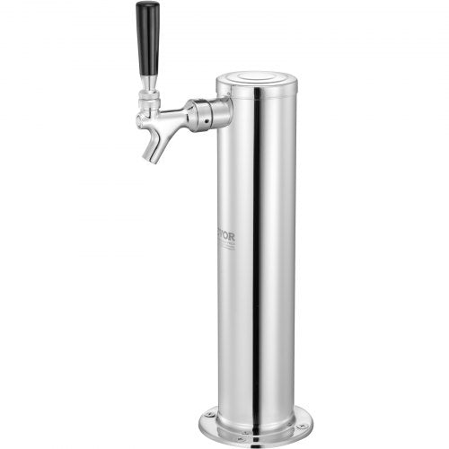 Kegerator Tower Kit Single Tap Beer Conversion Kit Stainless Steel Keg