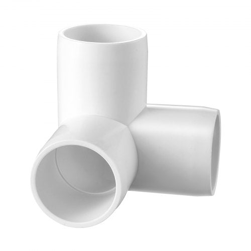 3Way PVC Fittings 1inch PVC Pipe Joints Elbow Connector 10Pack