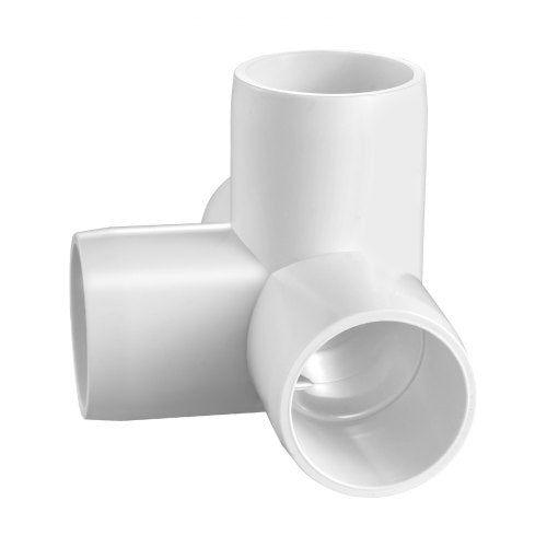 4Way PVC Fittings 1inch PVC Pipe Joints Elbow Connector 10Pack