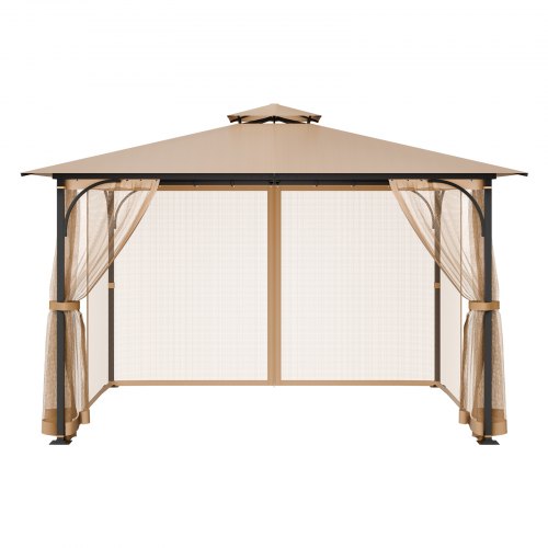 Gazebo Netting Replacement Fit Most 10 x 12 x 7.3 FT Gazebo Outdoor Garden