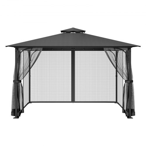 Gazebo Netting Replacement Fit Most 10 x 13 x 6.8 FT Gazebo Curtain