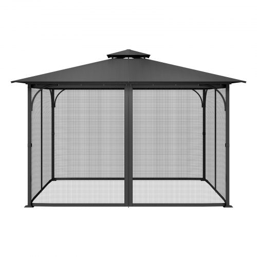 Gazebo Netting Replacement Fit Most 10 x 13 x 6.8 FT Gazebo Curtain