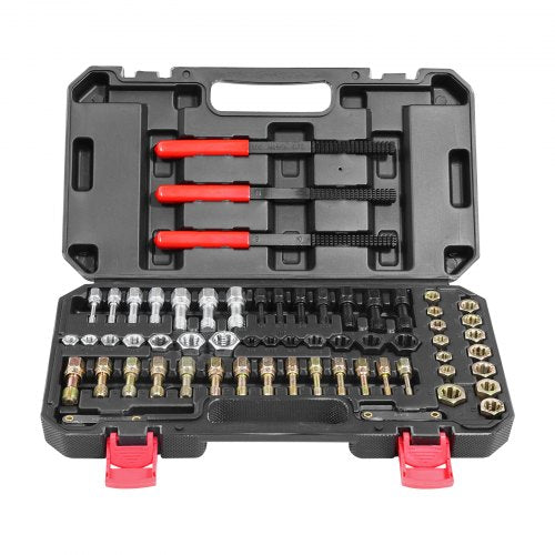 61Piece Thread Chaser Set UNC UNF and Metric Thread Restorer Tool