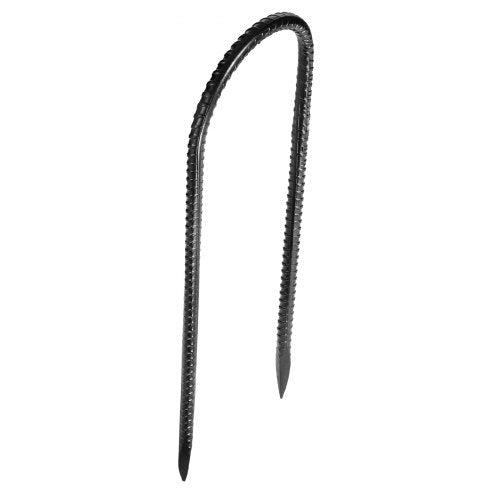 Rebar Stakes 12Inch HeavyDuty32 in Diameter U Shape Galvanized Steel