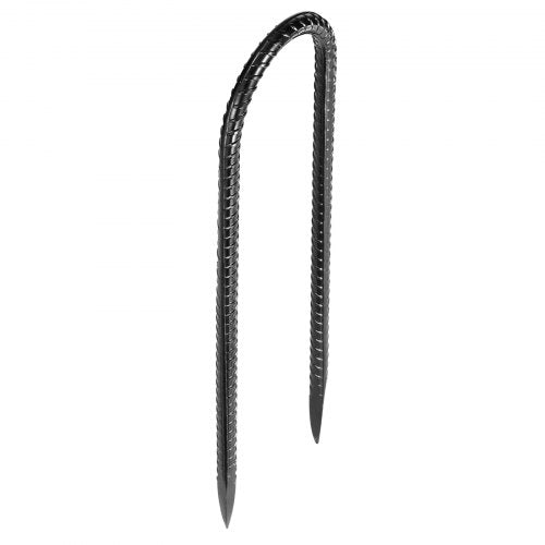 Rebar Stakes 10Inch HeavyDuty32 in Diameter U Shape Galvanized Steel