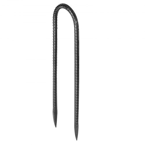 Rebar Stakes 10Inch HeavyDuty32 in Diameter U Shape Galvanized Steel